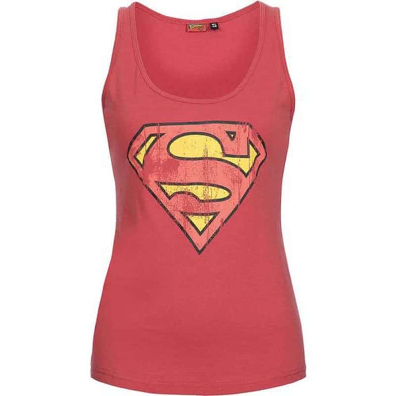 Sublevel top női Supergirl, red