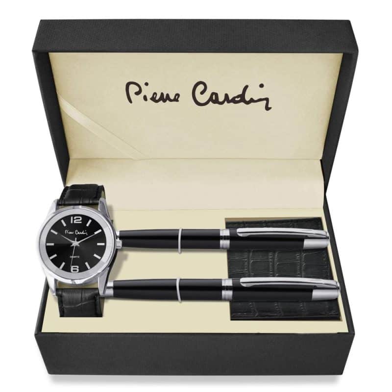 Pierre Cardin óra, toll, pénztárca ajándék szett PCX8222G27 férfi