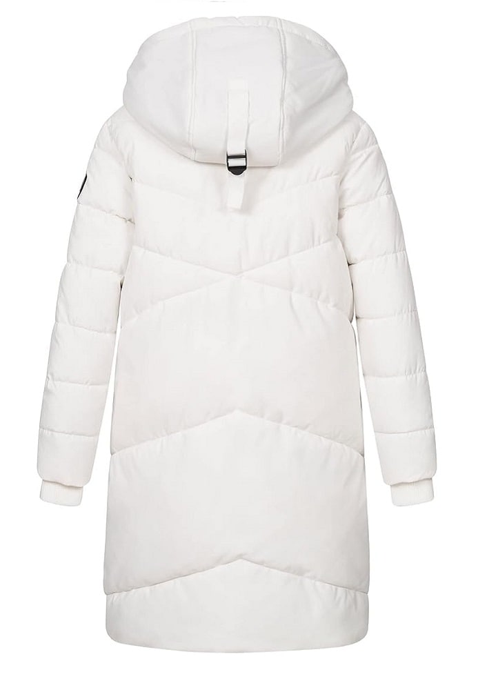 Fresh Made steppelt extra hosszú kabát white - Image 4