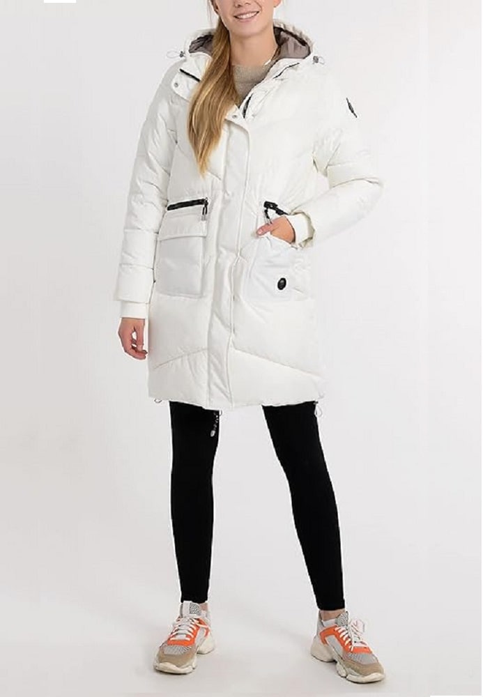 Fresh Made steppelt extra hosszú kabát white - Image 3