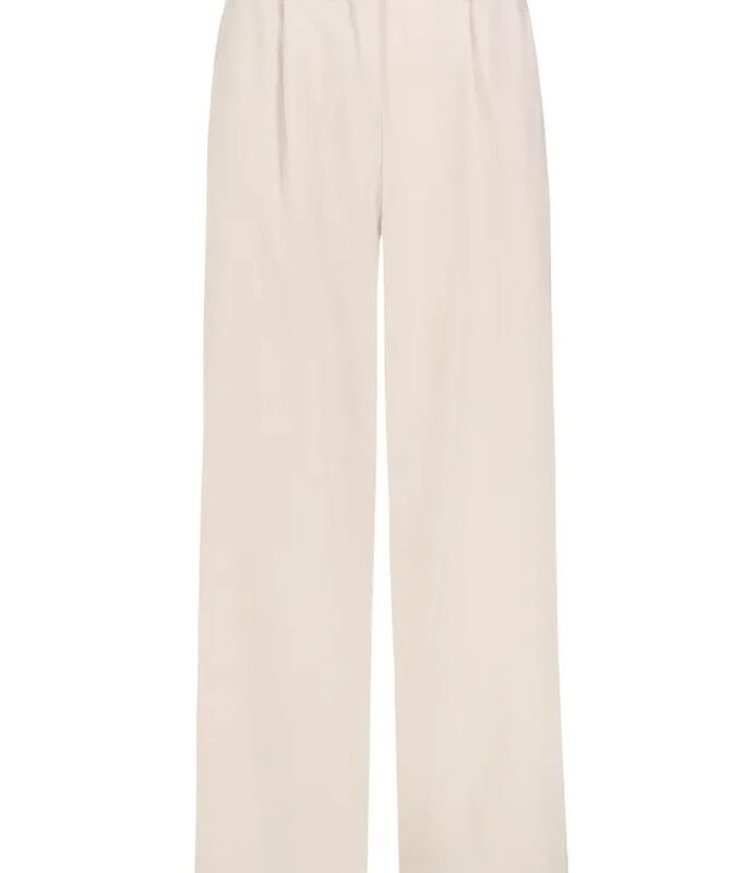 Sublevel kosztüm nadrág női, bőszárú, light beige