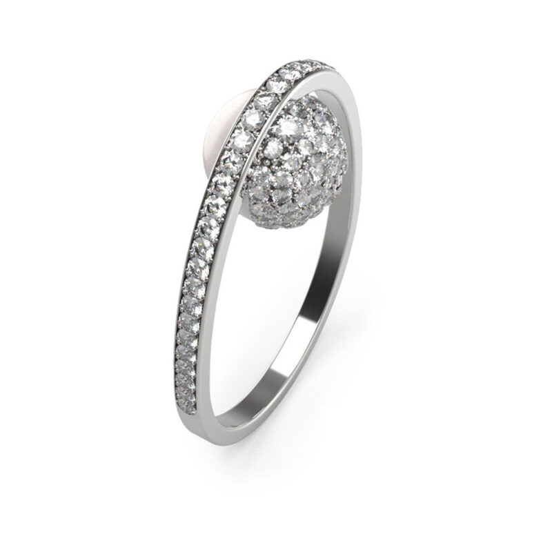 Guess női gyűrű JUBR04454JWRH58