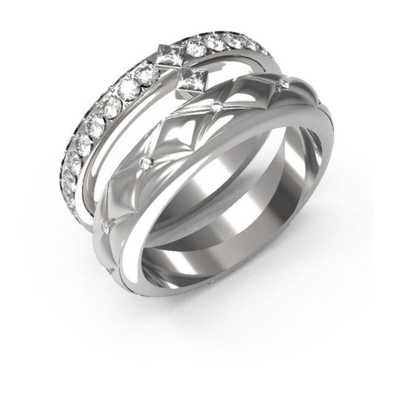 Guess női gyűrű JUBR04586JWRH52