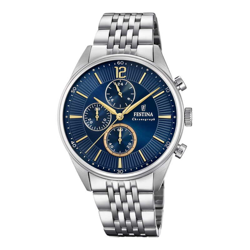 Festina Timeless F20285/3 férfi karóra kronográf