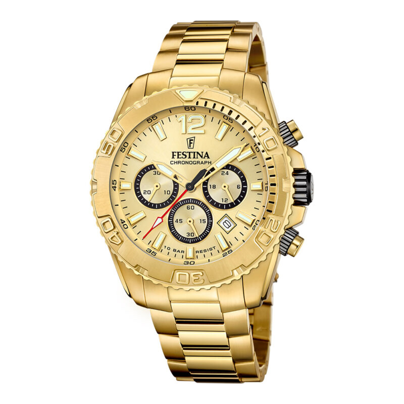 Festina Timeless F20684/1 férfi karóra kronográf