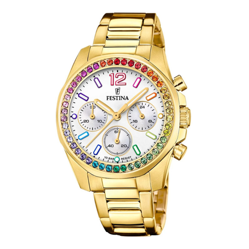 Festina Boyfriend Rainbow F20609/2 női karóra kronográf